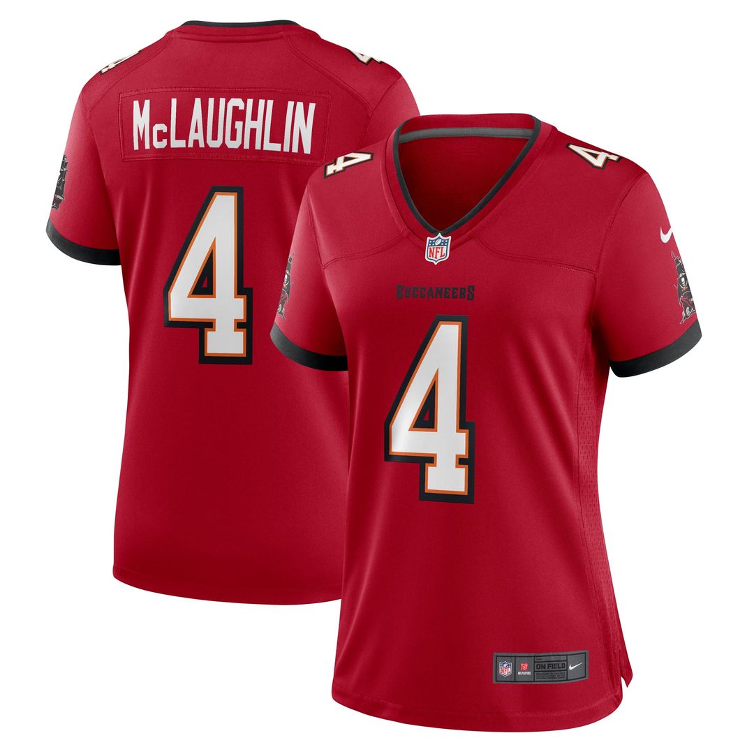 Chase McLaughlin Tampa Bay Buccaneers Women's Game Player Jersey - Red