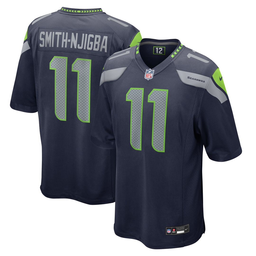 Jaxon Smith-Njigba Seattle Seahawks Game Jersey - White