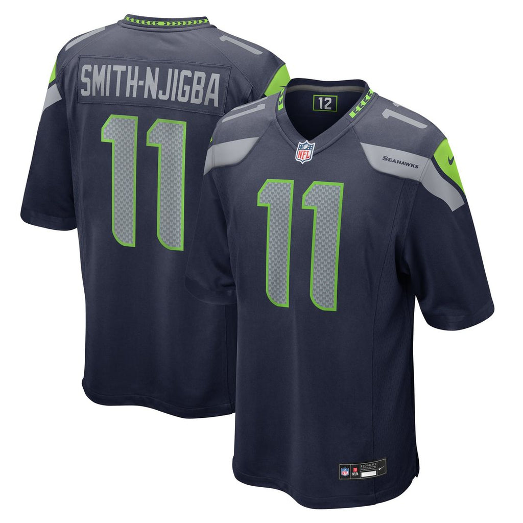 Jaxon Smith-Njigba Seattle Seahawks Game Jersey - College Navy