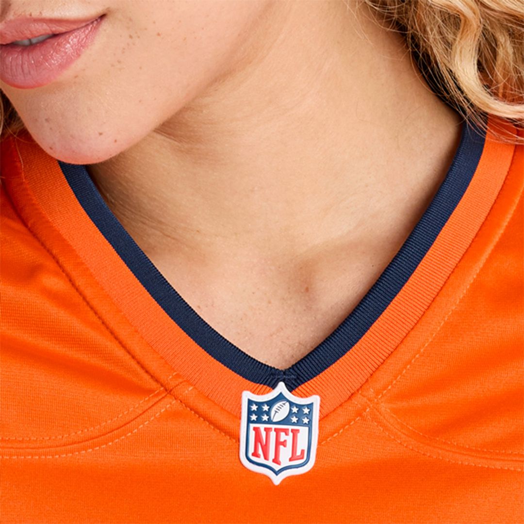 Tyler Badie Denver Broncos Women's Team Game Jersey - Orange
