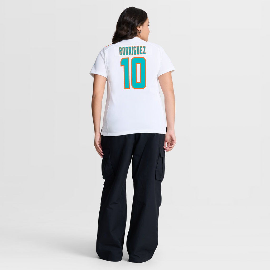 Jacob Rodriguez Miami Dolphins Women's Game Jersey - White