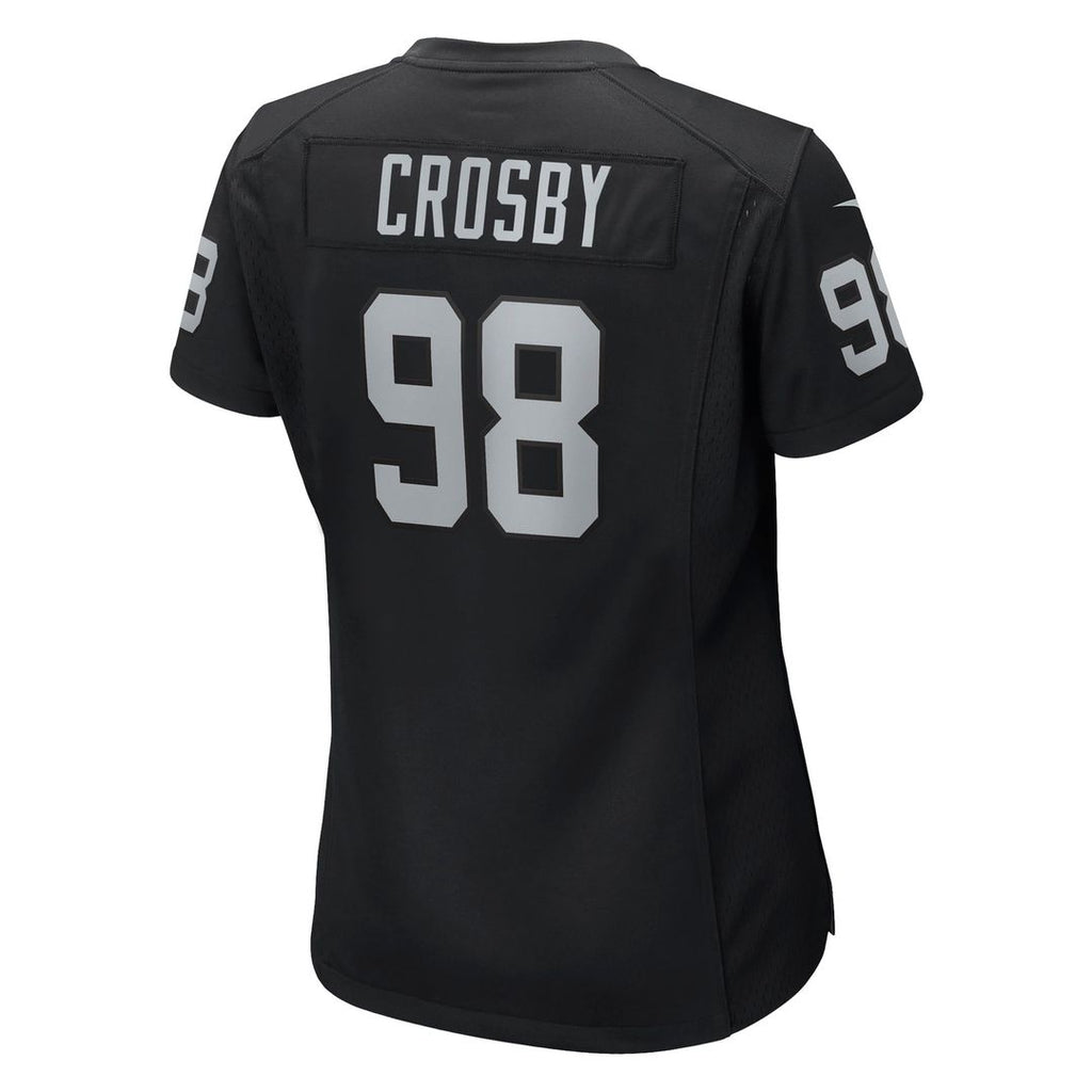Maxx Crosby Las Vegas Raiders Women's Jersey - Black
