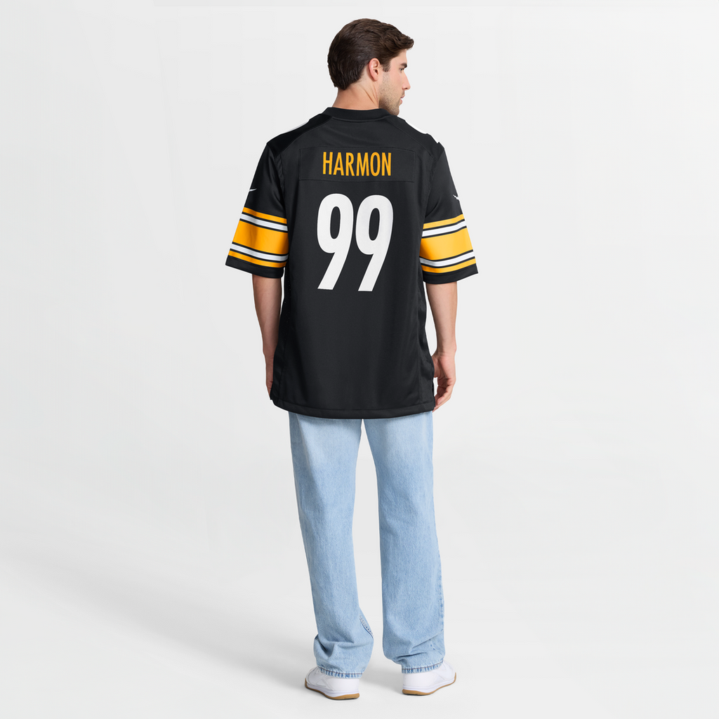 Derrick Harmon Pittsburgh Steelers Game Player Jersey - Black