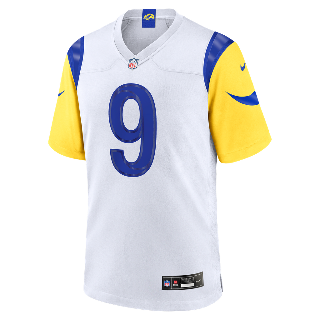 Matthew Stafford Los Angeles Rams White Game Player Jersey - White