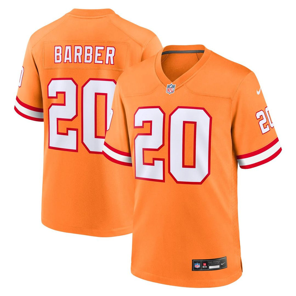 Ronde Barber Tampa Bay Buccaneers Youth Retired Player Game Jersey - Orange