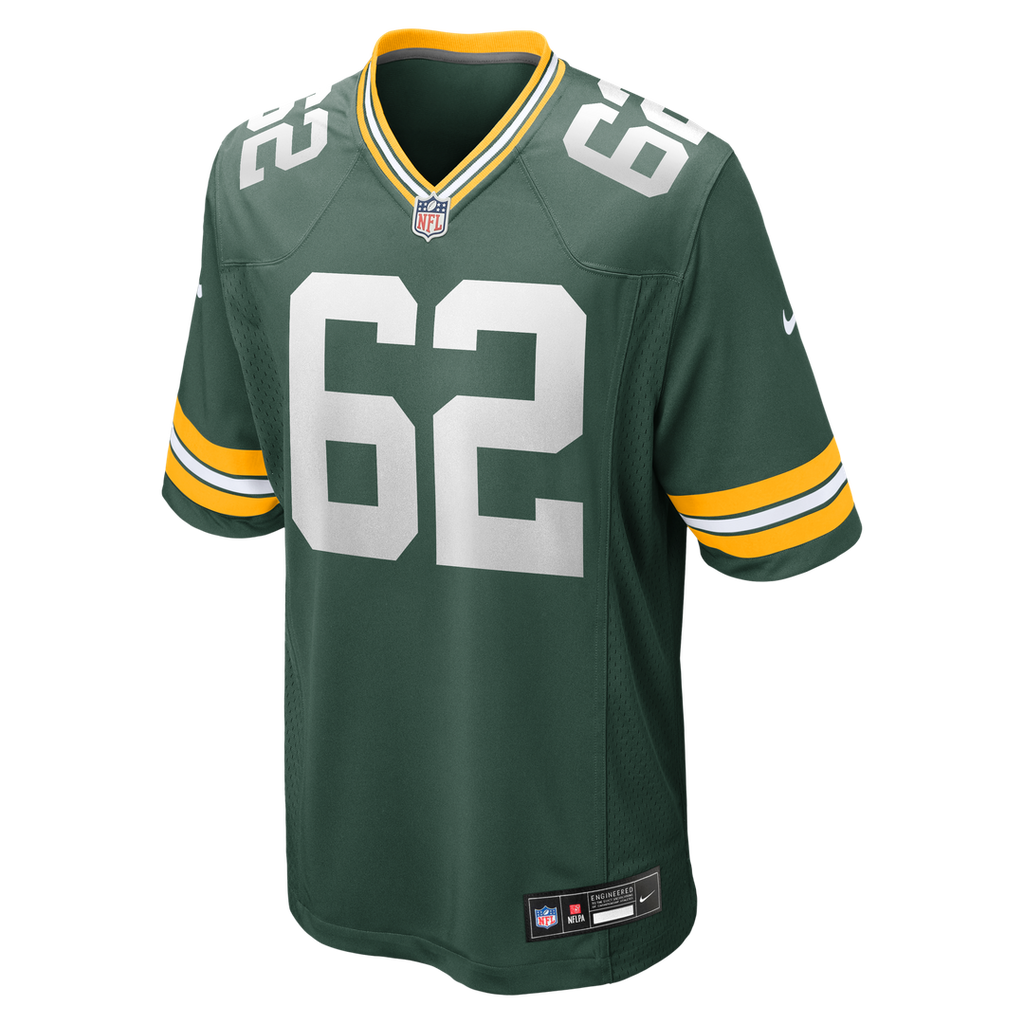 Jacob Monk Green Bay Packers Game Jersey - Green