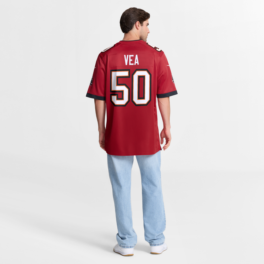 Vita Vea Tampa Bay Buccaneers Game Jersey - Red