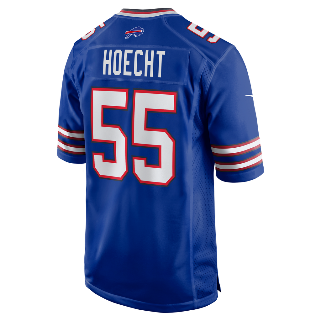 Michael Hoecht Buffalo Bills Team Game Jersey - Royal