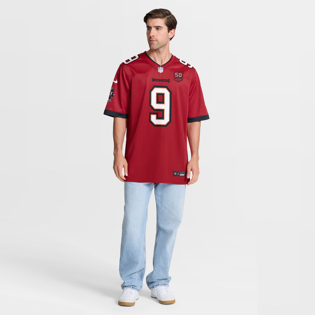 Emeka Egbuka Tampa Bay Buccaneers Team Game Jersey - Red