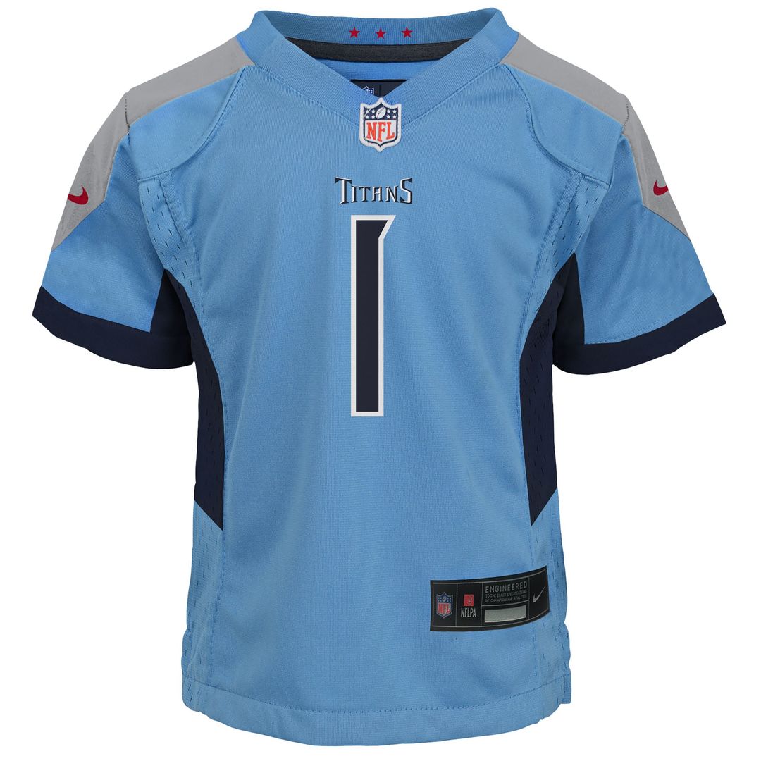 Cameron Ward Tennessee Titans Infant Team Player Game Jersey - Light Blue