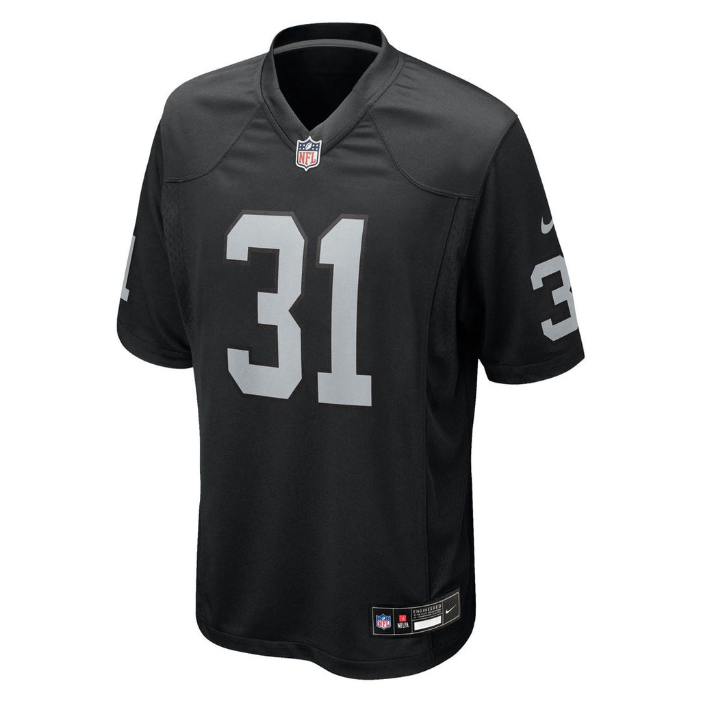 Raheem Mostert Las Vegas Raiders Team Game Jersey - Black