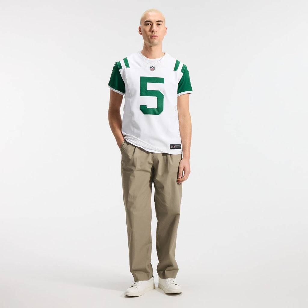 Garrett Wilson New York Jets Classic Alternate Vapor F.U.S.E. Elite Jersey - White