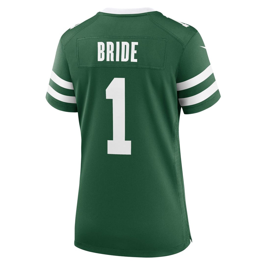 Number 1 Bride New York Jets Women's Game Jersey - Legacy Green