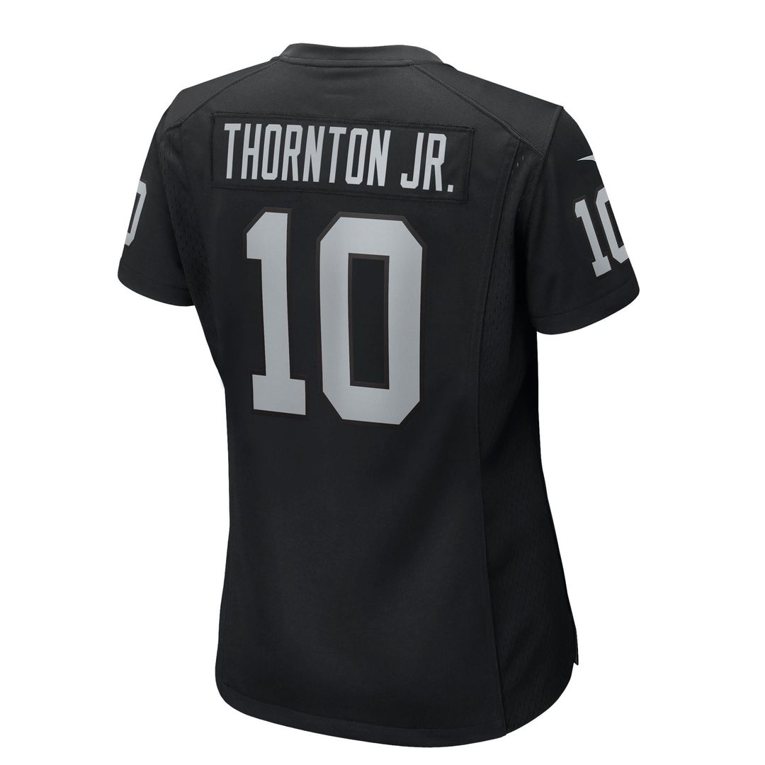 Dont'e Thornton Jr. Las Vegas Raiders Women's Team Game Jersey - Black