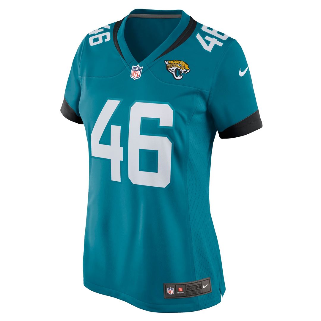 Ross Matiscik Jacksonville Jaguars Women's Game Jersey - Teal