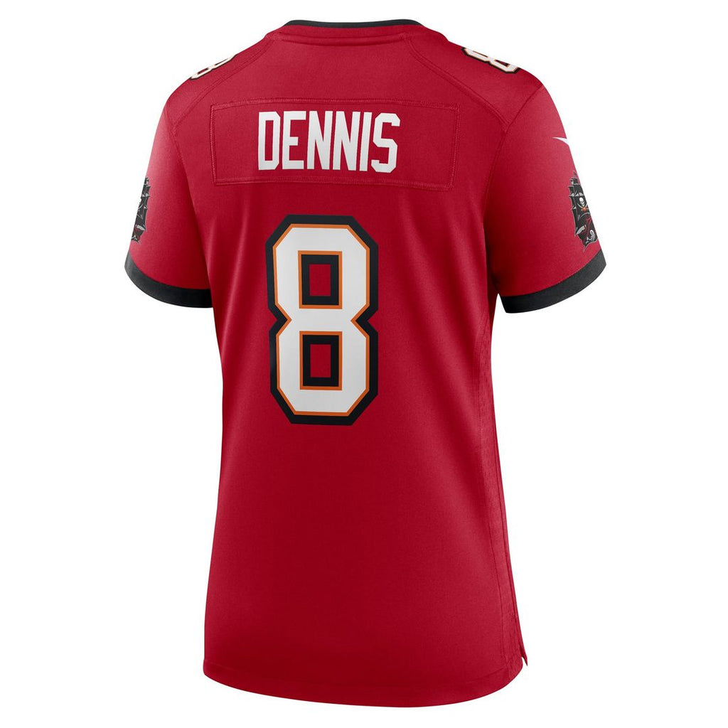SirVocea Dennis Tampa Bay Buccaneers Women's Game Jersey - Red