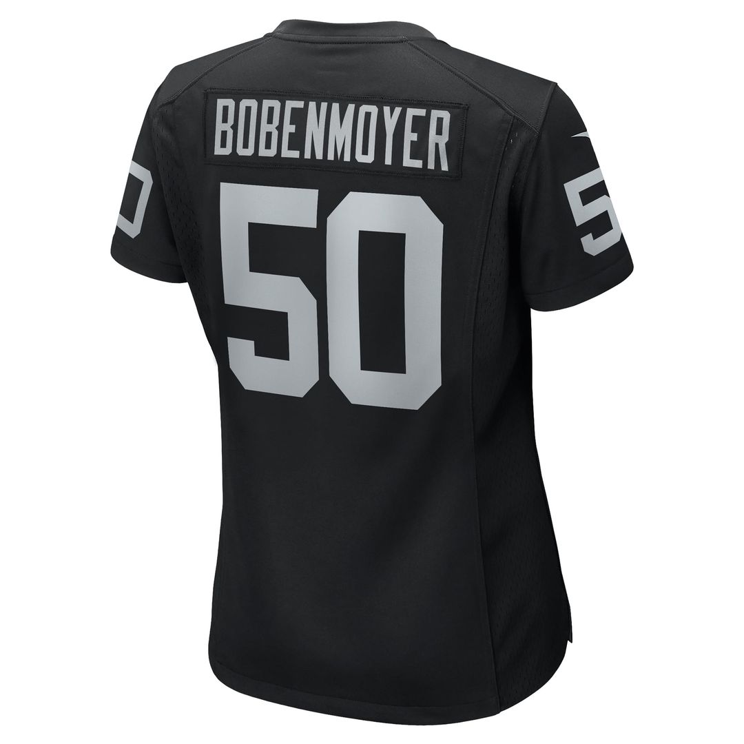 Jacob Bobenmoyer Las Vegas Raiders Women's Game Player Jersey - Black