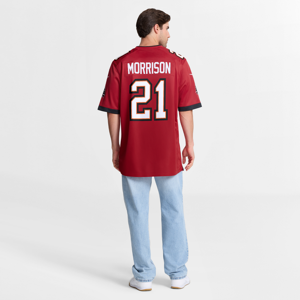Benjamin Morrison Tampa Bay Buccaneers Team Game Jersey - Red