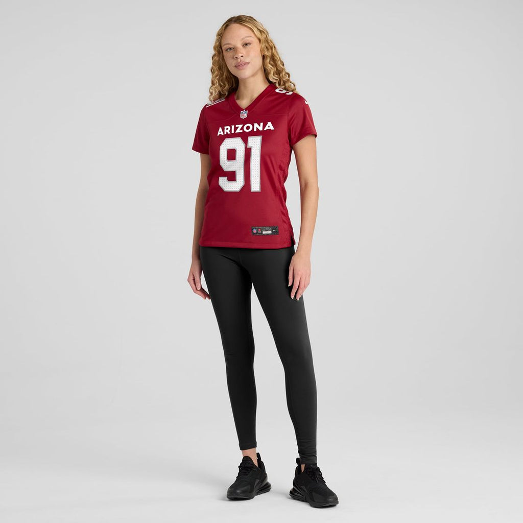 L.J. Collier Arizona Cardinals Women's Game Jersey - Cardinal