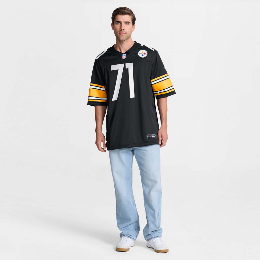 Max Iheanachor Pittsburgh Steelers 2026 Draft First Round Pick No. 21 Team Game Jersey - Black