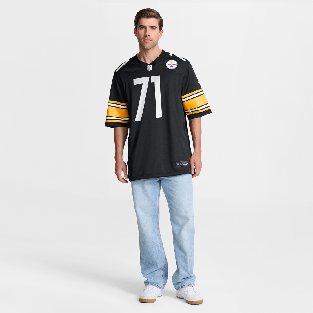 Max Iheanachor Pittsburgh Steelers 2026 Draft First Round Pick No. 21 Team Game Jersey - Black