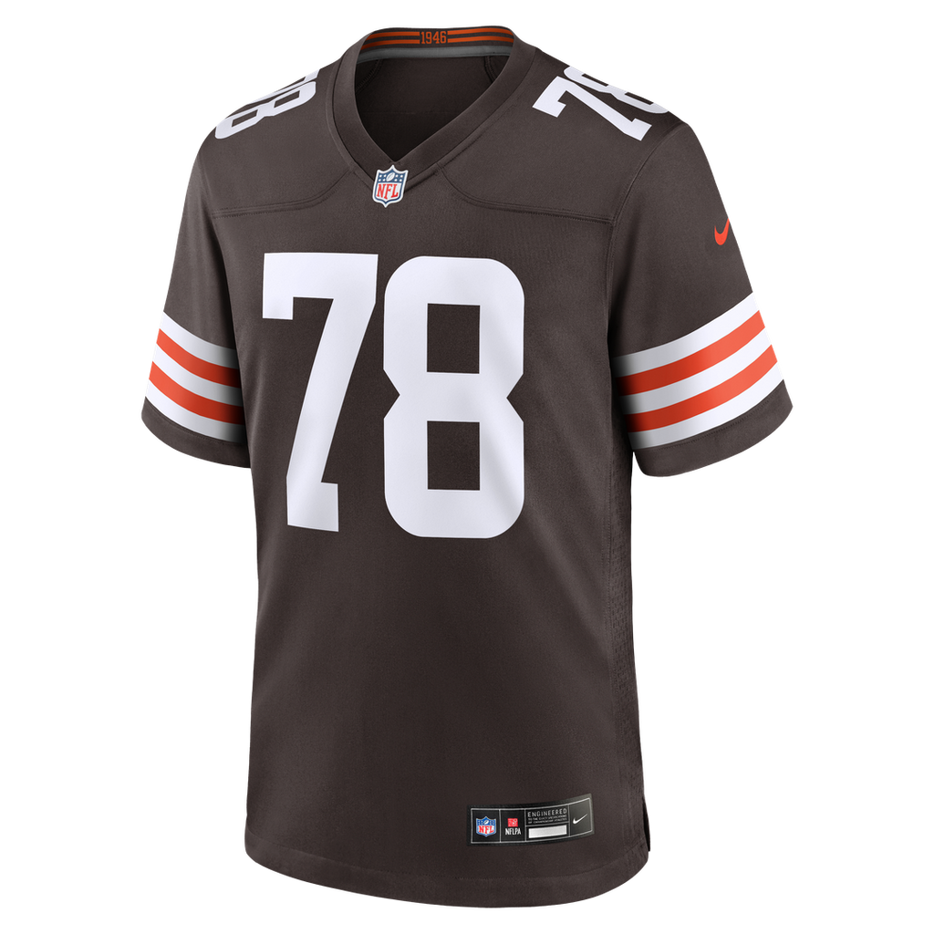 Jack Conklin Cleveland Browns Game Player Jersey - Brown