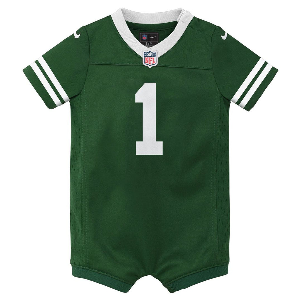 Ahmad Sauce Gardner New York Jets Newborn & Infant Game Romper Jersey - Legacy Green