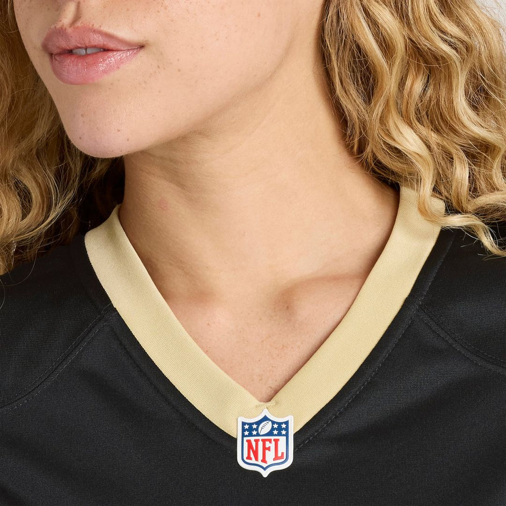 Brandin Cooks New Orleans Saints Women's Team Game Jersey - Black