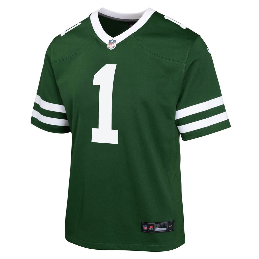 Ahmad Sauce Gardner New York Jets Youth Game Jersey - White