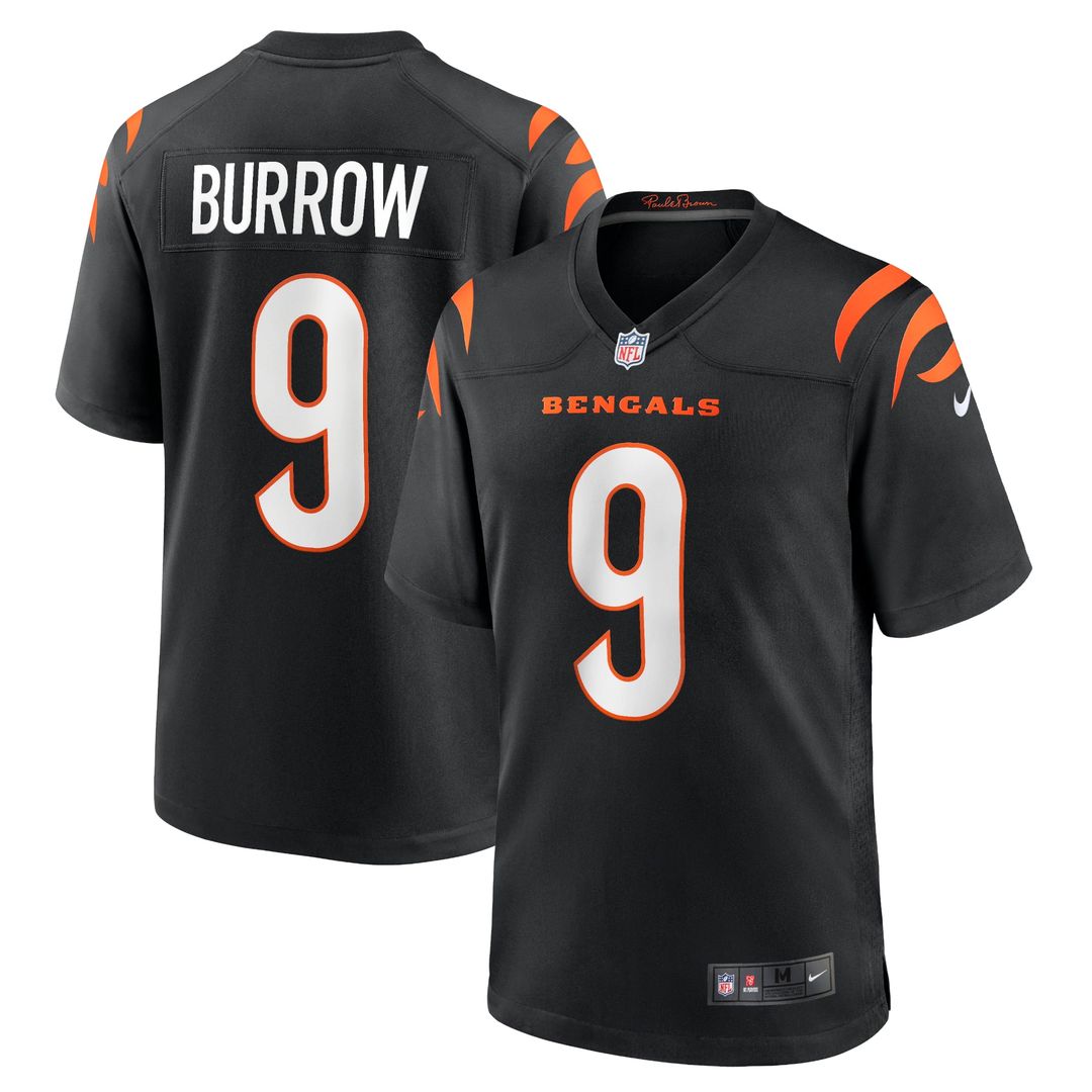 Joe Burrow Cincinnati Bengals Alternate Game Jersey - Orange