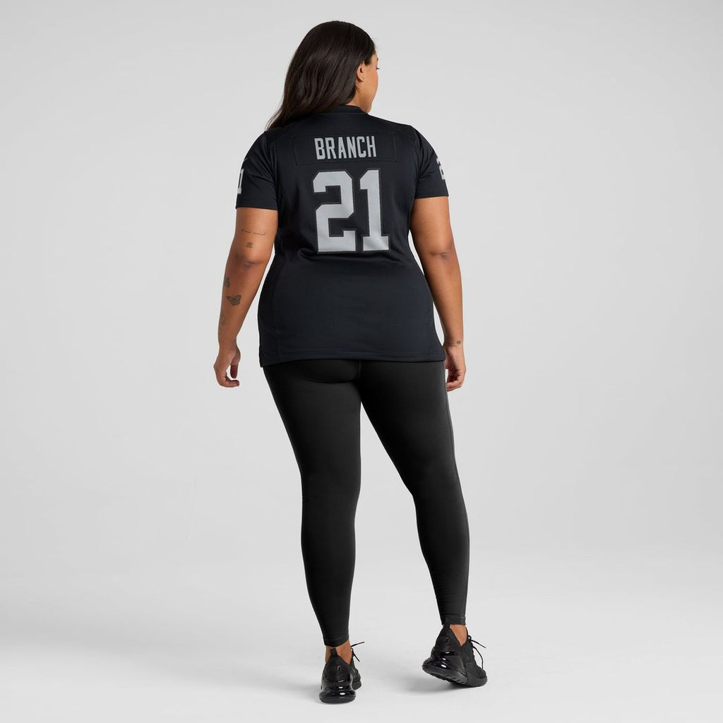 Cliff Branch Las Vegas Raiders Women's Retired Player Game Jersey - Black