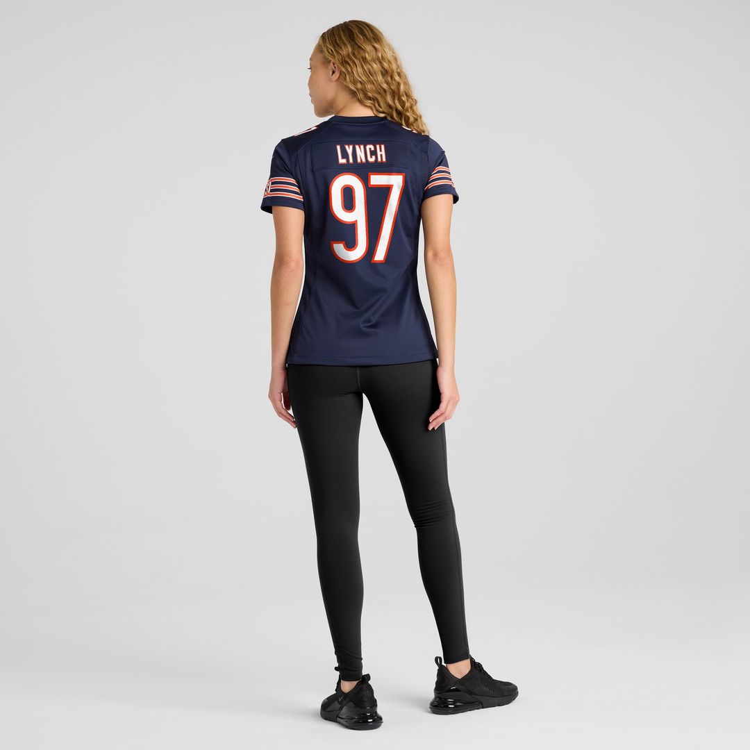 James Lynch Chicago Bears Women's Team Game Jersey - Navy