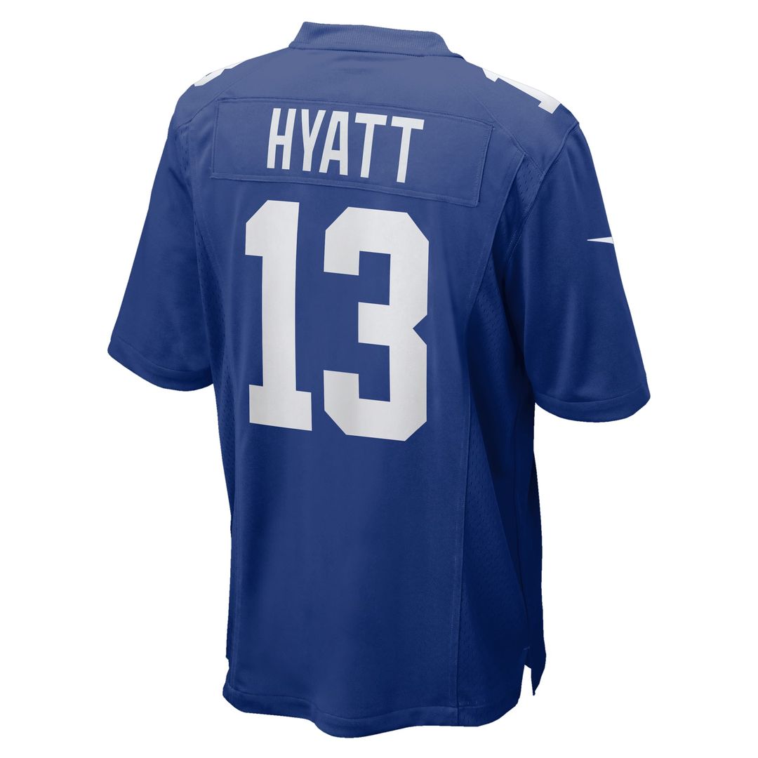 Jalin Hyatt New York Giants Team Game Jersey - Royal