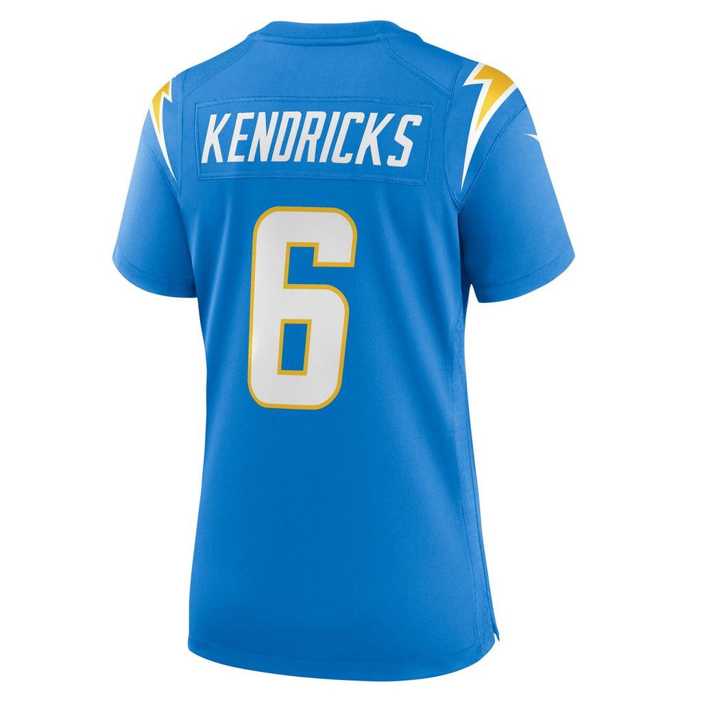Eric Kendricks Los Angeles Chargers Women's Game Player Jersey - Powder Blue