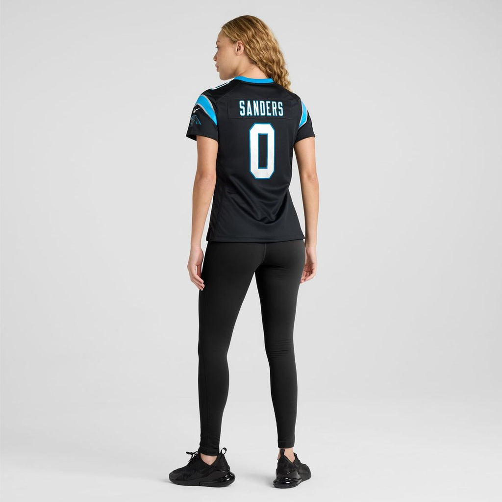 Ja'Tavion Sanders Carolina Panthers Women's Game Jersey - Black
