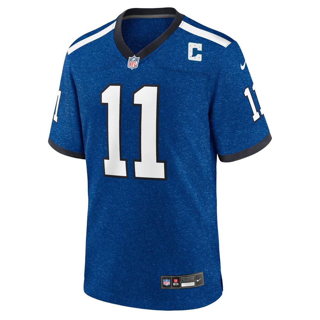 Indiana Nights Michael Pittman Jr. Indianapolis Colts Alternate Game Jersey - Blue