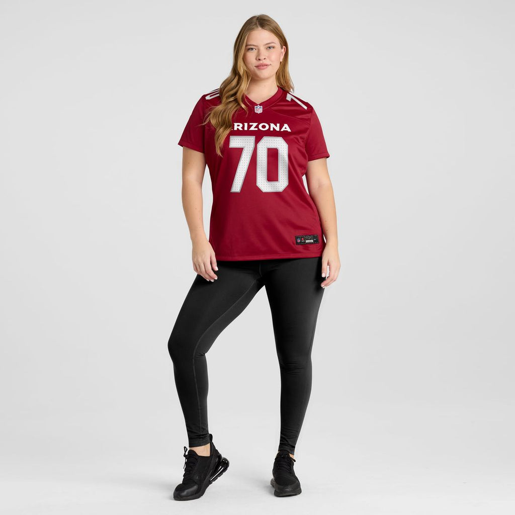 Paris Johnson Jr. Arizona Cardinals Women's Game Jersey - Cardinal