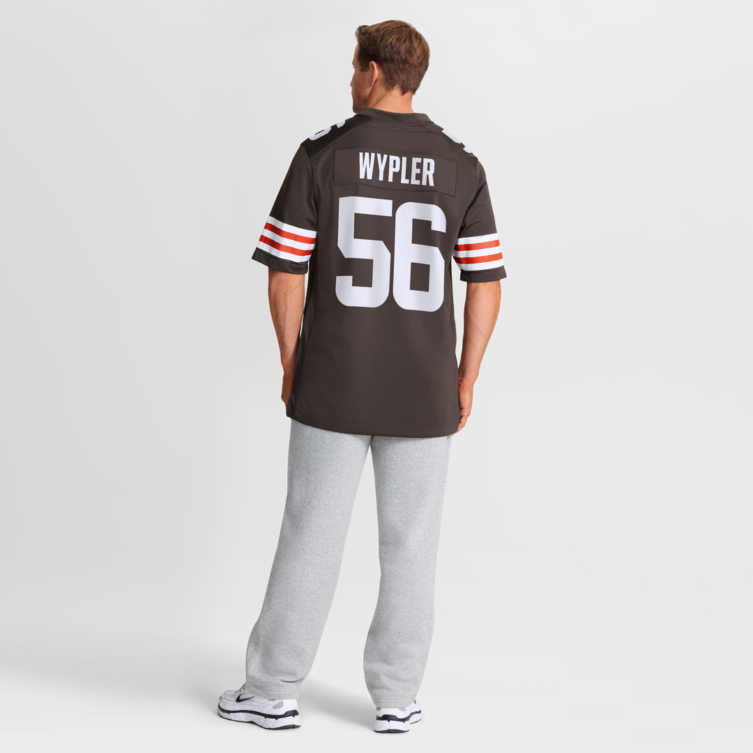 Luke Wypler Cleveland Browns Team Game Jersey - Brown