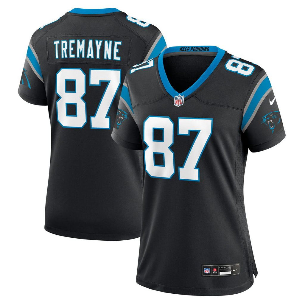 Brycen Tremayne Carolina Panthers Women's Team Game Jersey - Black