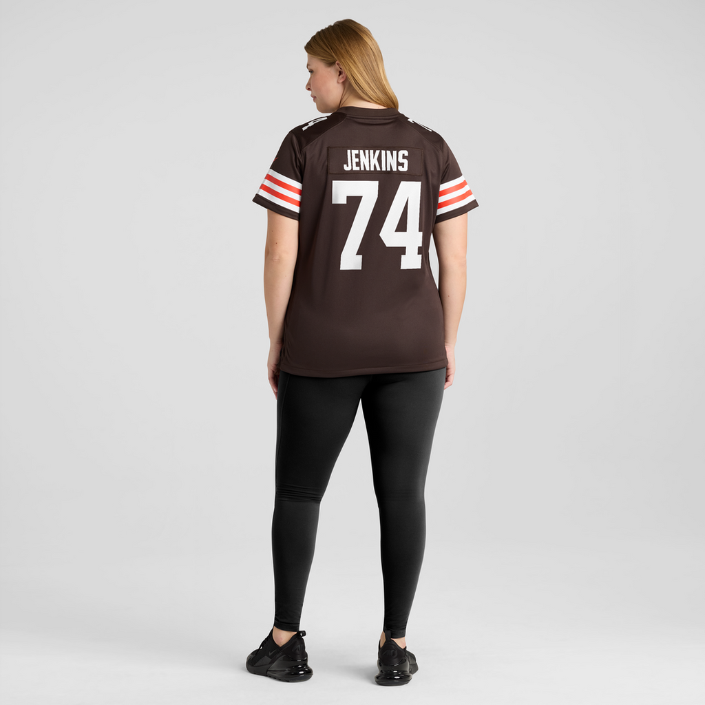 Elgton Jenkins Cleveland Browns Women's Team Game Jersey - Brown