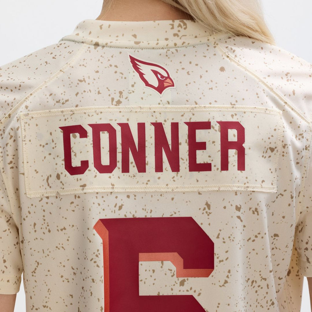 James Conner Arizona Cardinals Women's 2025 Rivalries Collection Game Jersey - Natural