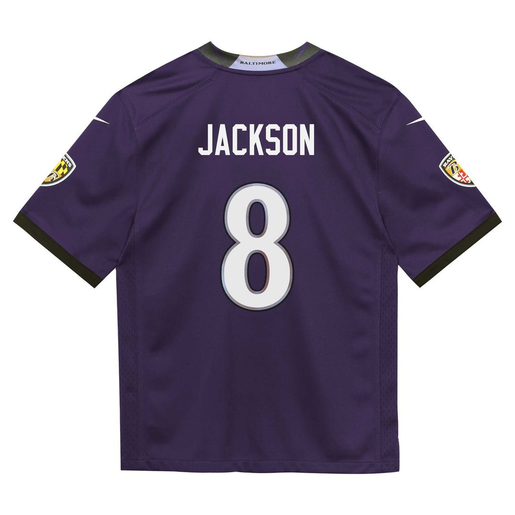 Lamar Jackson Baltimore Ravens Preschool Team Game Jersey - Purple