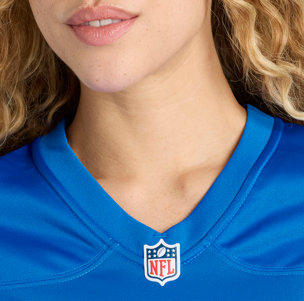 Arthur Maulet Detroit Lions Women's Team Game Jersey - Blue