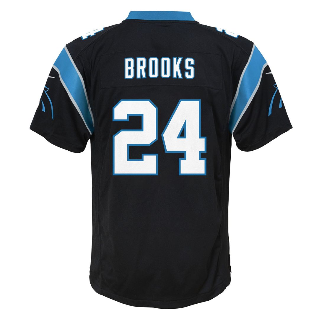 Jonathon Brooks Carolina Panthers Youth Game Jersey - Blue