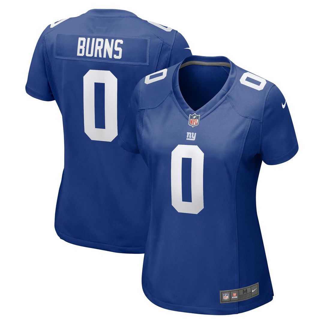 Brian Burns New York Giants Women's Game Player Jersey - Royal