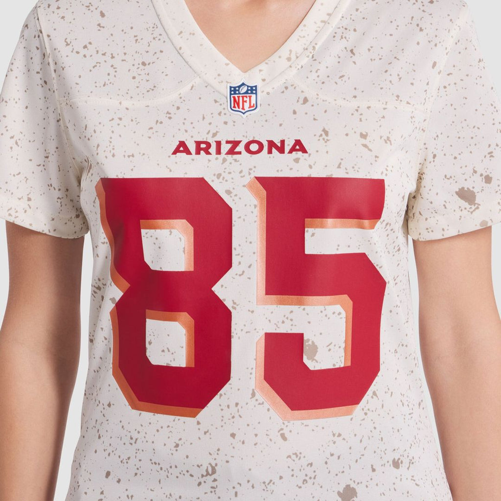 Trey McBride Arizona Cardinals Women's 2025 Rivalries Collection Game Jersey - Natural