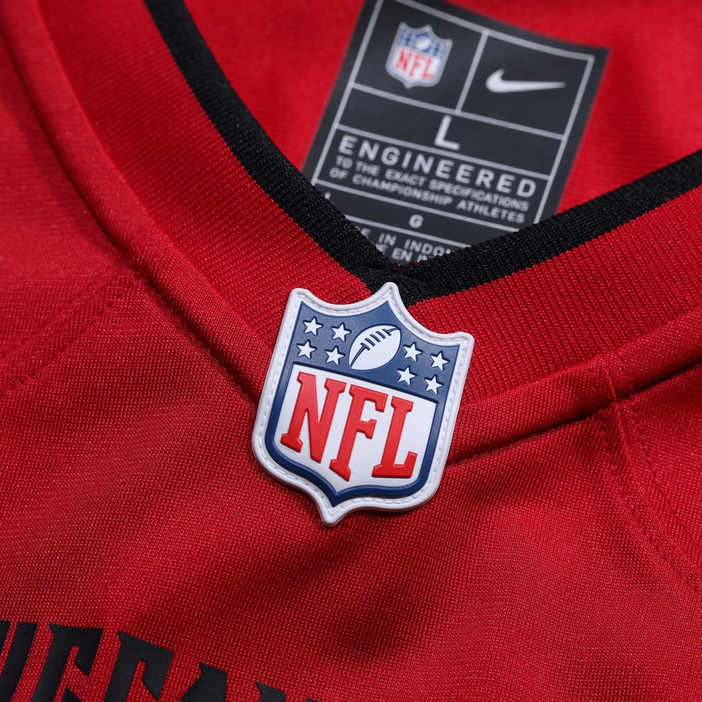 Brad Johnson Tampa Bay Buccaneers Game Retired Player Jersey - Red