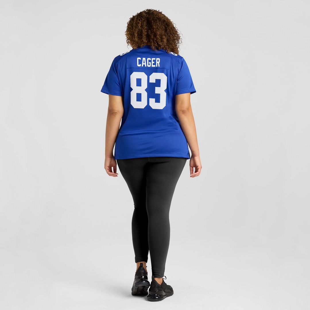 Lawrence Cager New York Giants Women's Home Game Player Jersey - Royal