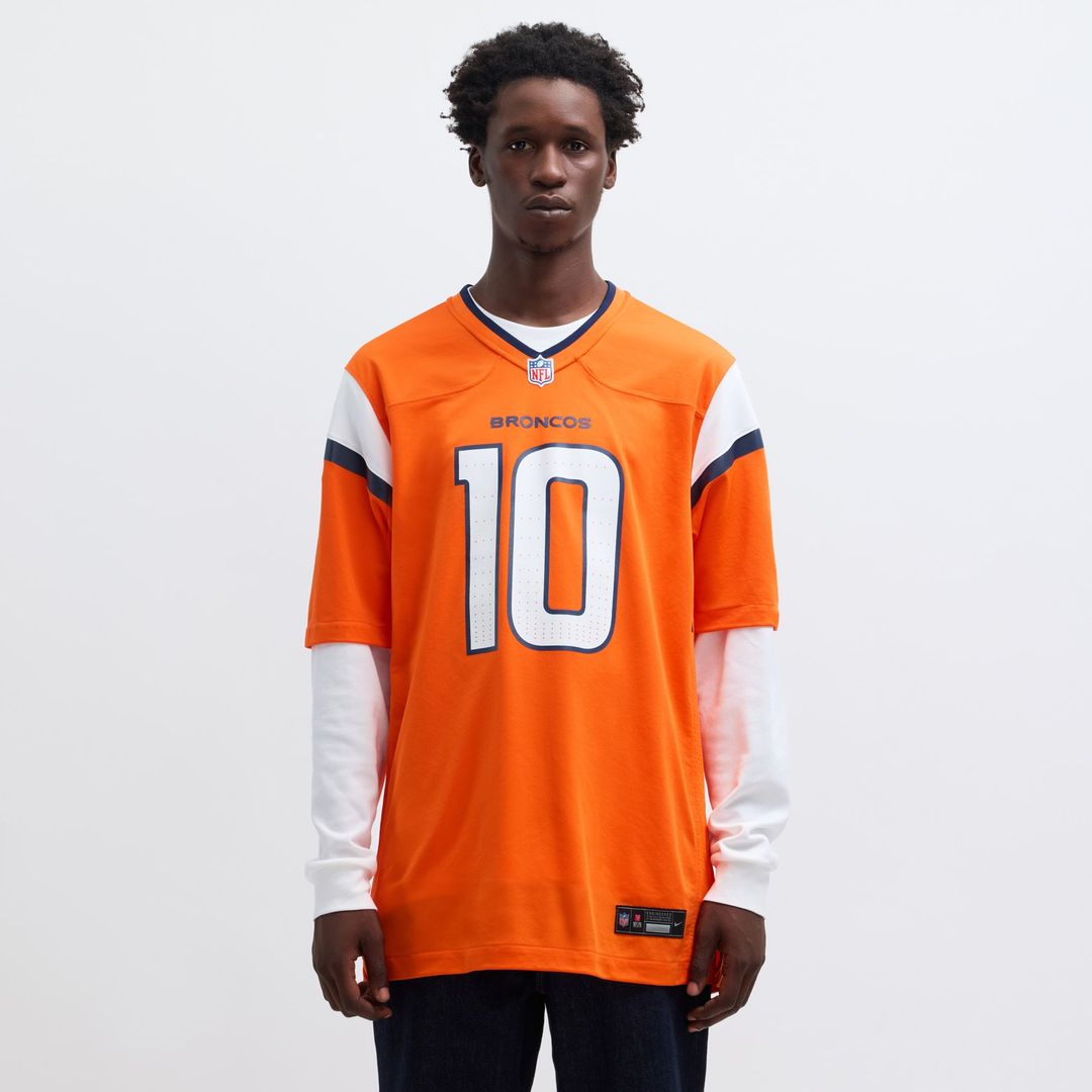 Bo Nix Denver Broncos Player Game Jersey - Orange