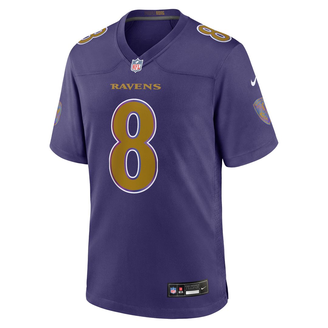 Lamar Jackson Baltimore Ravens Alternate Game Jersey - Black